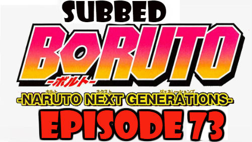 Boruto Episode 73 Subbed English Free Online